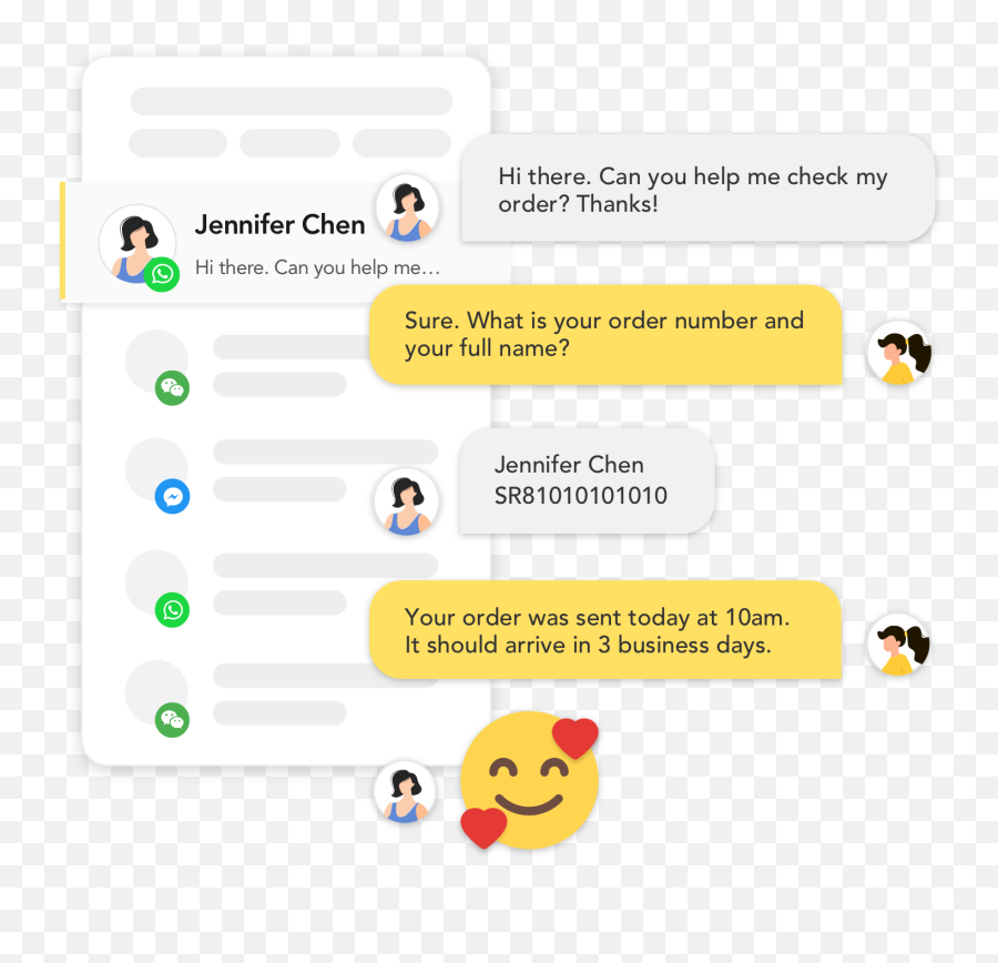 Imbee Monitor View - Dot Emoji,Waiting Time Emoticon