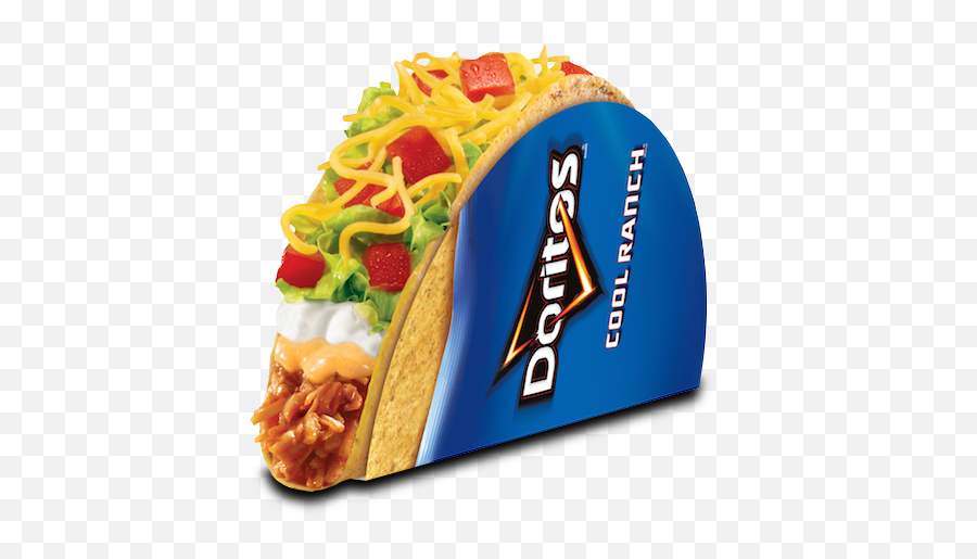 Spicy Chicken Cool Ranch Doritos Locos - Taco Bell Cool Ranch Doritos Locos Taco Emoji,Taco Bell Emoji