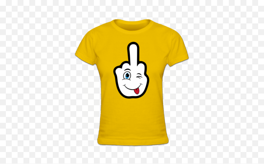 Stinky Finger Smiley Womenu0027s T - Shirt Camiseta De Flash Para Mujer Emoji,Emoticon T-shirts