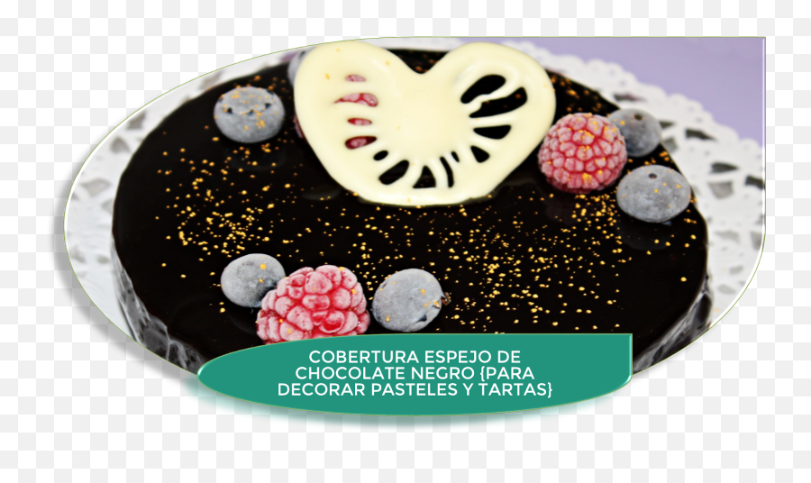 Cobertura Espejo De Chocolate Negro - Decoracion De Pasteles Con Espejo Emoji,Bizcocho De Emoji Para Ni?o