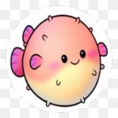 Pufferfish Special - Roblox Cute Pufferfish Clipart Emoji,Eating Carrot Emoticon
