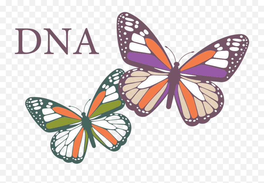 Monarch - Monarch Butterfly Plus Dna Emoji,Monoclonal Emoji