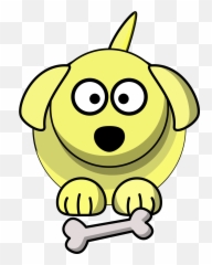 Dog Svg Vector Dog Clip Art - Dog Clip Art At Clker Emoji,Dog Bone Emoticon