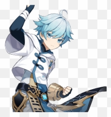 Genshin Impact Chongyun - Frozen Ardor The Gaming Genie Emoji,Manga Emotion Renders