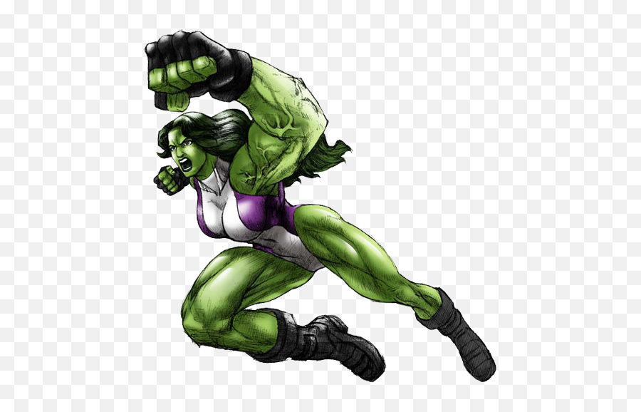 She Hulk Transparent Png - She Hulk Png Emoji,Hulk Smash Emoticon On Bttv