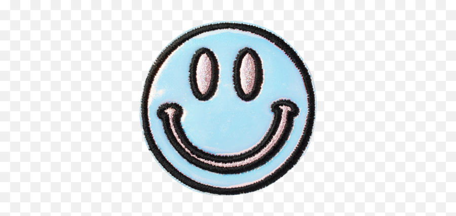 Puffy Smiley Face Patch - Happy Emoji,Puffy Emoticon