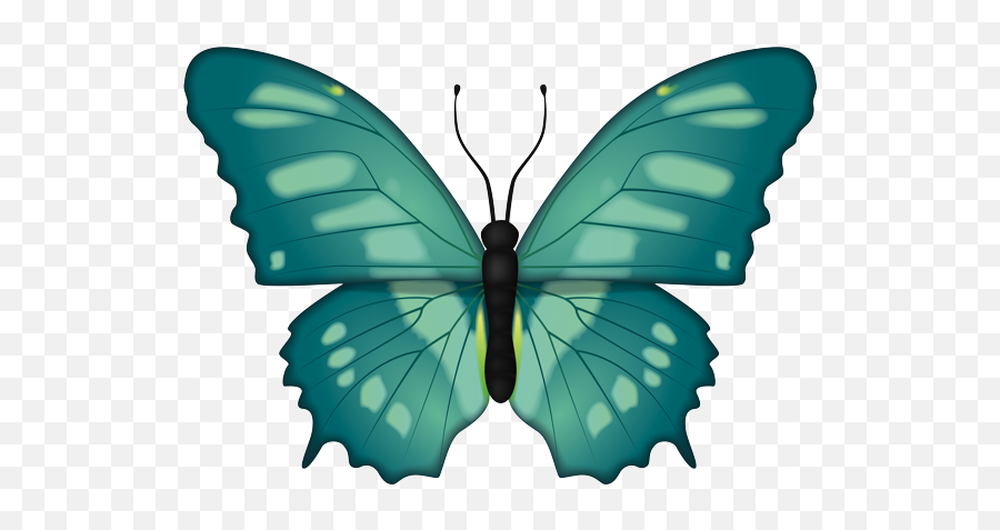 Butterfly Emoji Png - Purple Butterfly Emoji,Facebook Status Emoticon, Butterfly