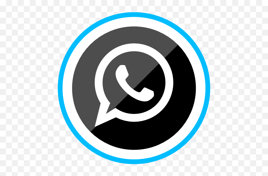 Whatsapp Social Media Corporate - Logo Hitam Putih Sosmed Emoji,Corporate Logo Emoticons