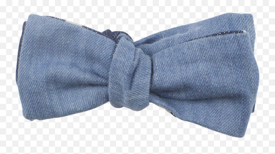 Blue Denim Bow Tie Self - Tie Emoji,Baby Boy Bowtie Emoji