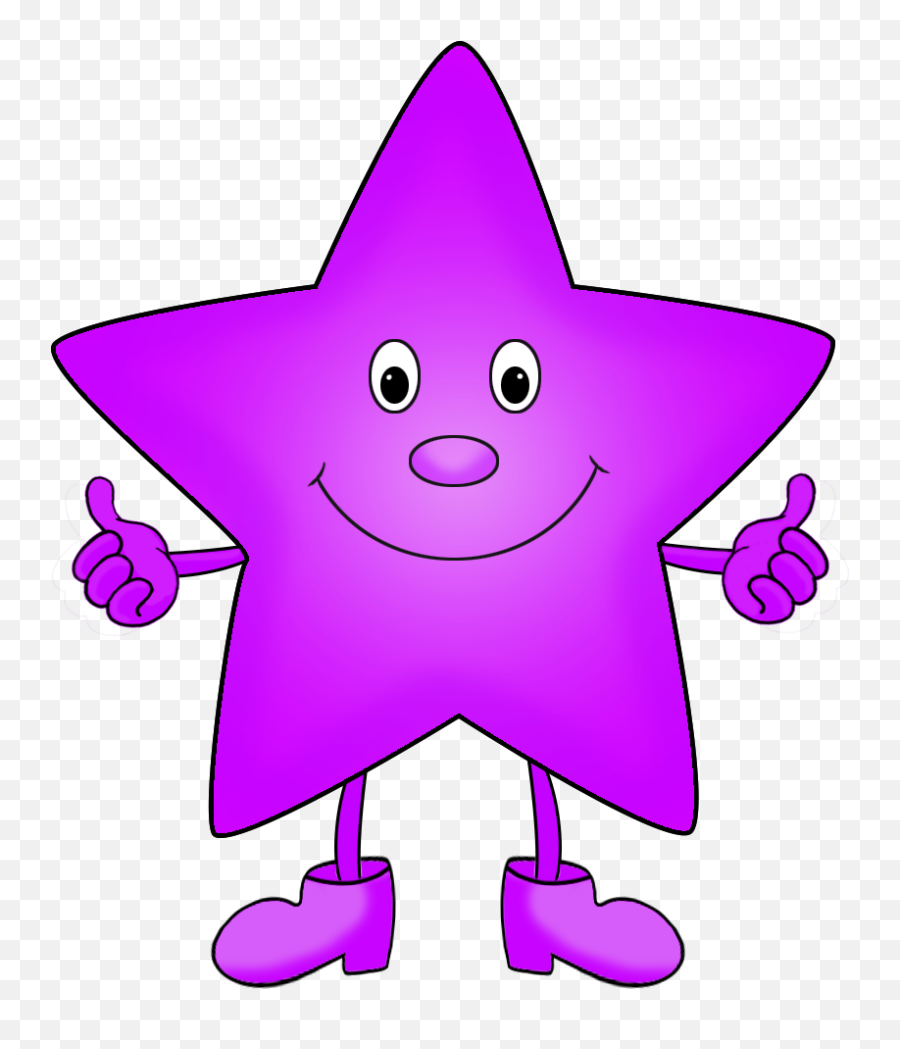 Star Clipart Emoji,Emoticon With Legs And Arms Thinking