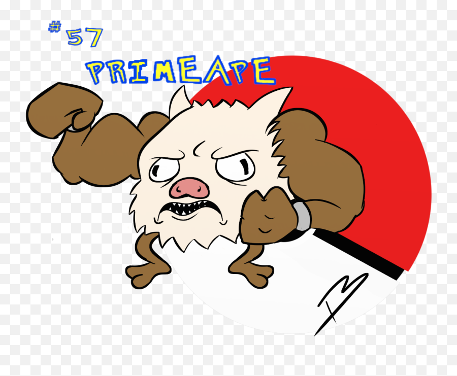 Primeape Pokémon Know Your Meme Emoji,Facebook Emoticon 915