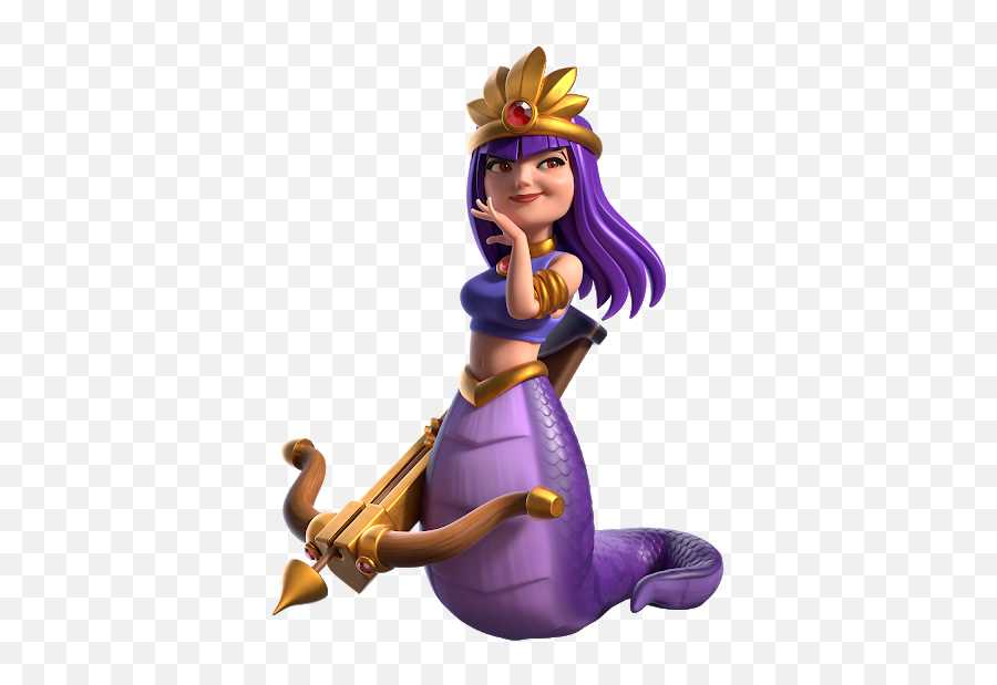 Autumn Queen Skin Coc Hd Png Download Transparent Png Image Emoji,What Does The Emoticon From Clash Royale Say When Mad