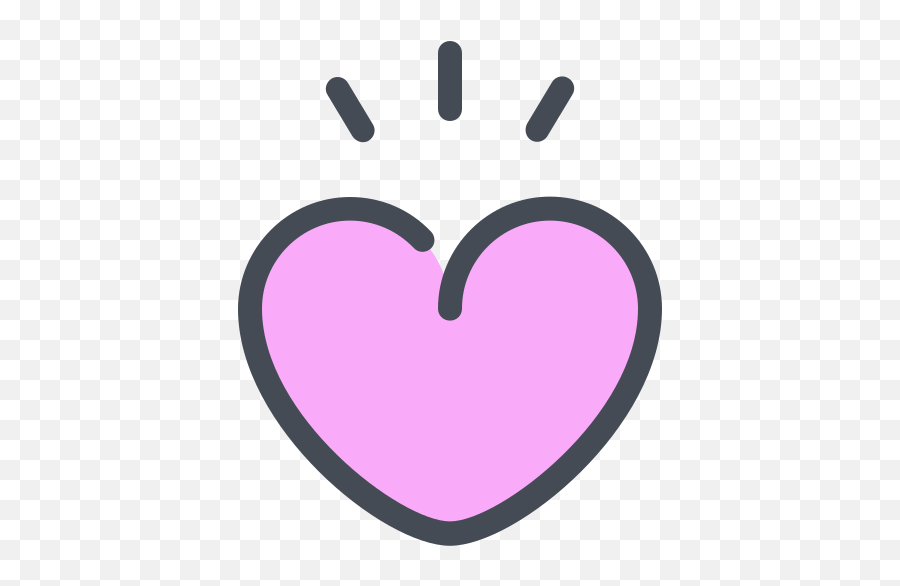 Favorite Icon In Pastel Style Emoji,Unicode Emoji Warning Sign