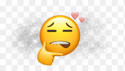 Freetoedit Biting Hmm Tell Me How Sticker By Alexadavila7 Emoji,Yawning Face Emoji