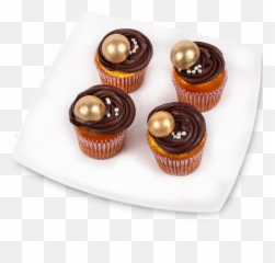 Cupcakes With Chocolate Frosting - Frutikocz Baking Cup Emoji,Frosting Emoji