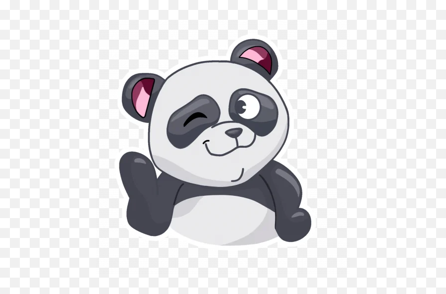 Telegram Sticker From Little Panda Pack Emoji,Pandas Emoji