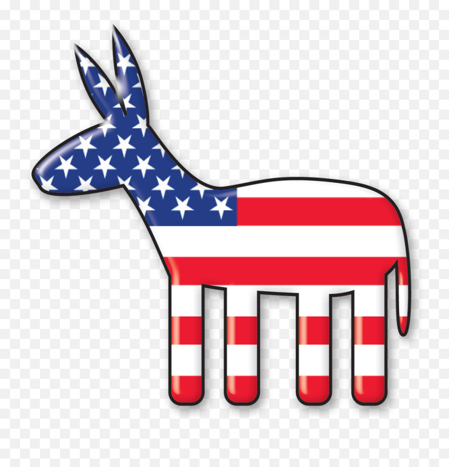 Free Democratic Party Donkey Symbol - Donkey Flag Emoji,Democrat Emoji