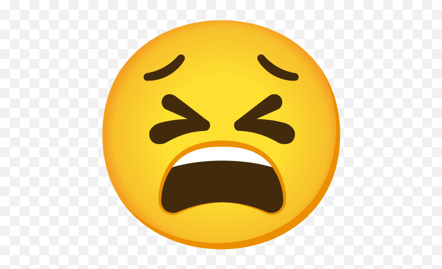 Tired Face Emoji - Distress Emoji Png,Pleading Emoji