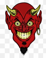 Devil Clipart Demon Devil Demon - Devil Face Png Emoji,Purple Devil Emoji Costume