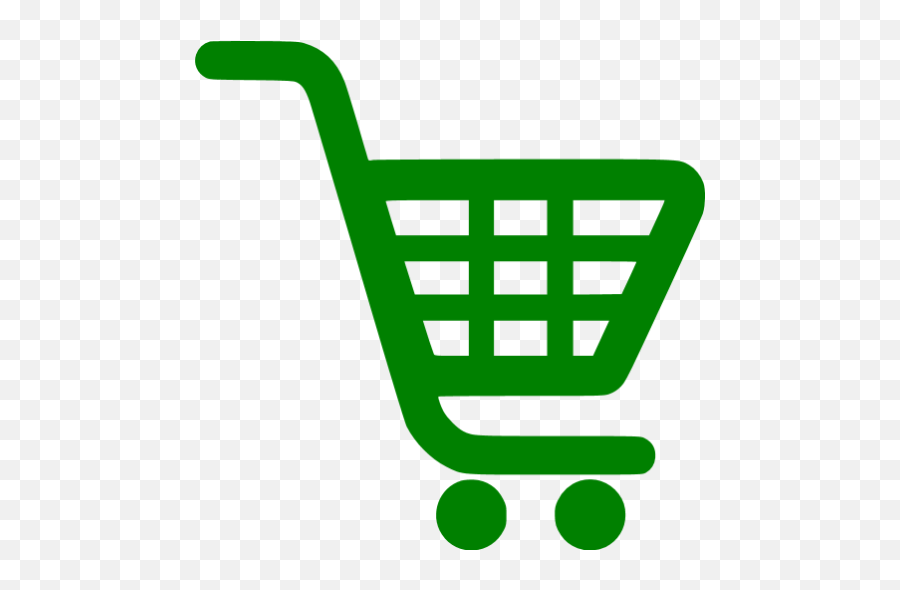 Green Shopping Cart Icon - Green Transparent Shopping Cart Icon Emoji,Shopping Emoticon