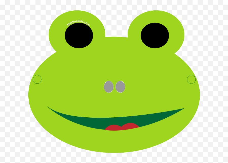 Mask Clipart Paper Mask Paper - Frog Mask Emoji,Diy Emoji Mask
