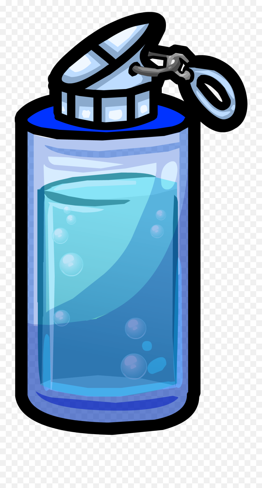 Blue Water Bottle - Clip Art Water Bottle Icon Emoji,Cool Gear Emoji Water Bottle