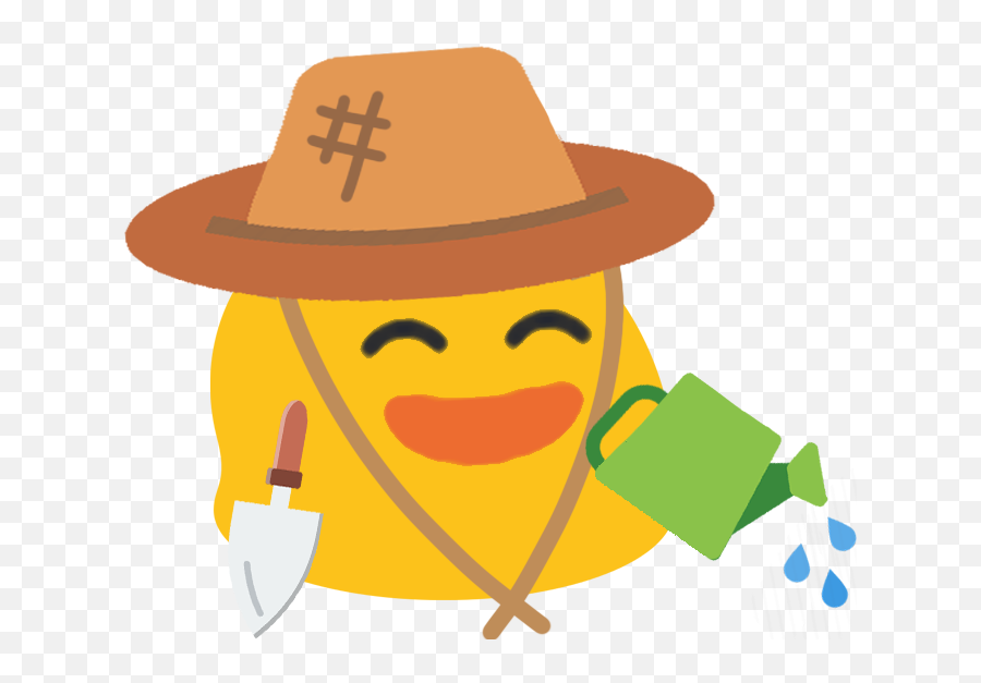 Blobs Emoji - Discord Emoji Happy,Dabbing Cowboy Emoji