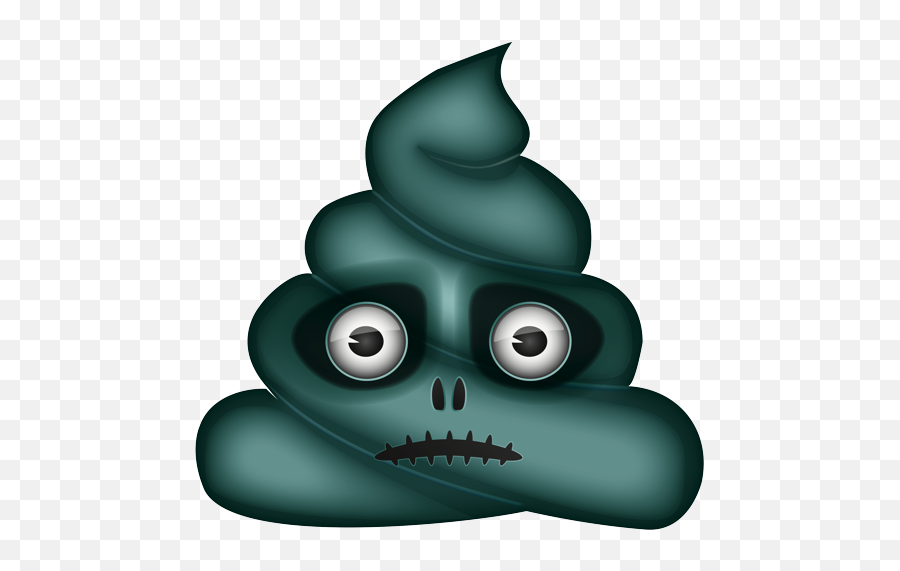 Frankenstein Poo - Poop Emoji With Heart Eyes,Frankenstein Emoji