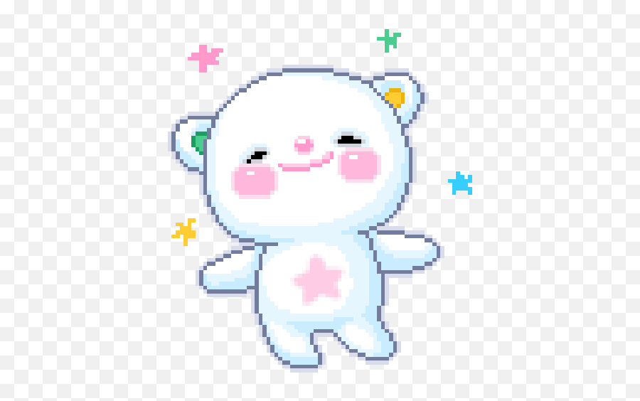 Kawaii Transparent Bear Clipart Cute Bear Kawaii - Kawaii Gif Cute Bears Emoji,Dancing Emoji For Android