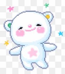 Kawaii Transparent Bear Clipart Cute Bear Kawaii - Kawaii Gif Cute Bears Emoji,Dancing Emoji For Android