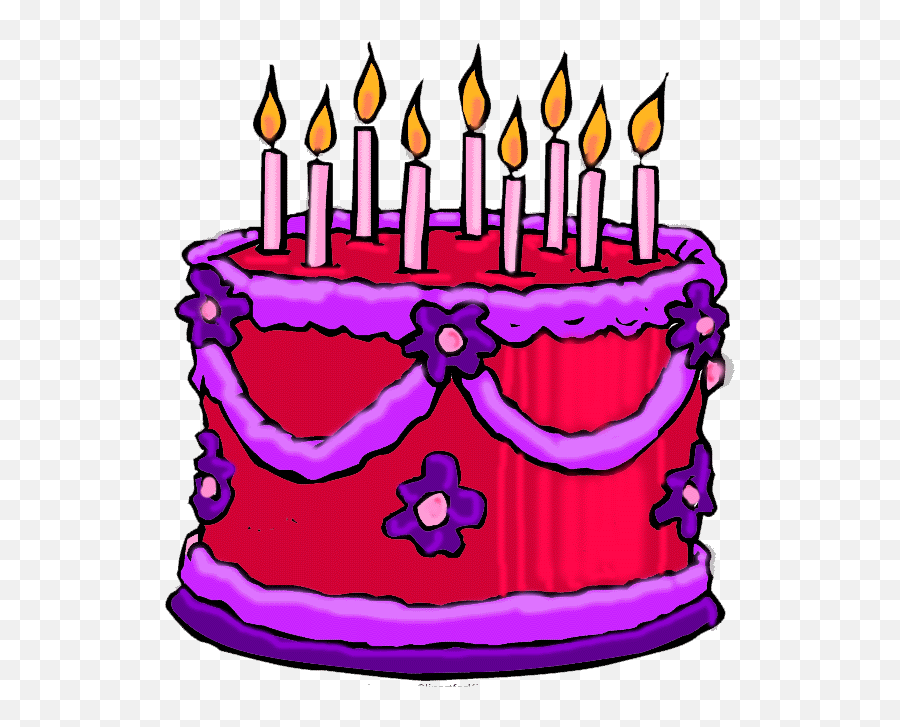 Free Free Birthday Cake Image Download - Animated Birthday Cake Clipart Emoji,Happy Birthday Cake Emoticon