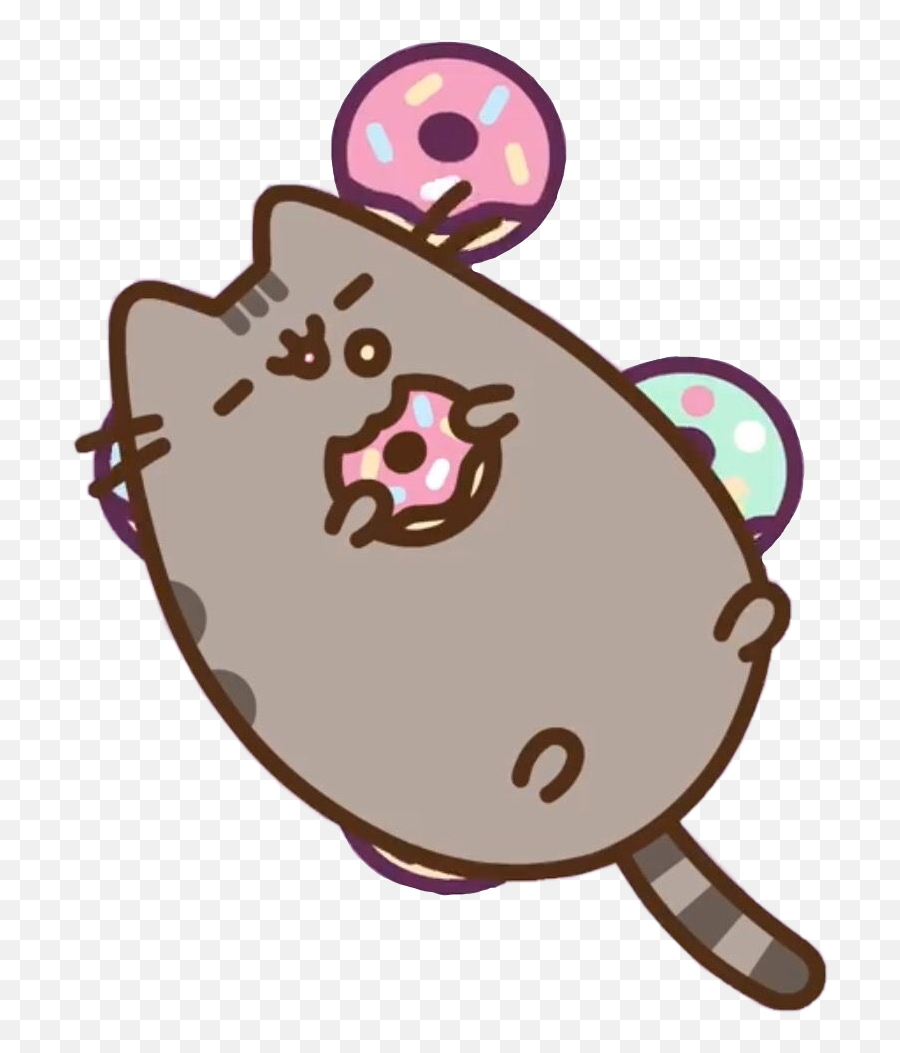 Pusheencat Cat Donuts Pringles Freetoedit - Kawaii Pusheen Drawing Pusheen Cat Emoji,Pusheen The Cat Emoji