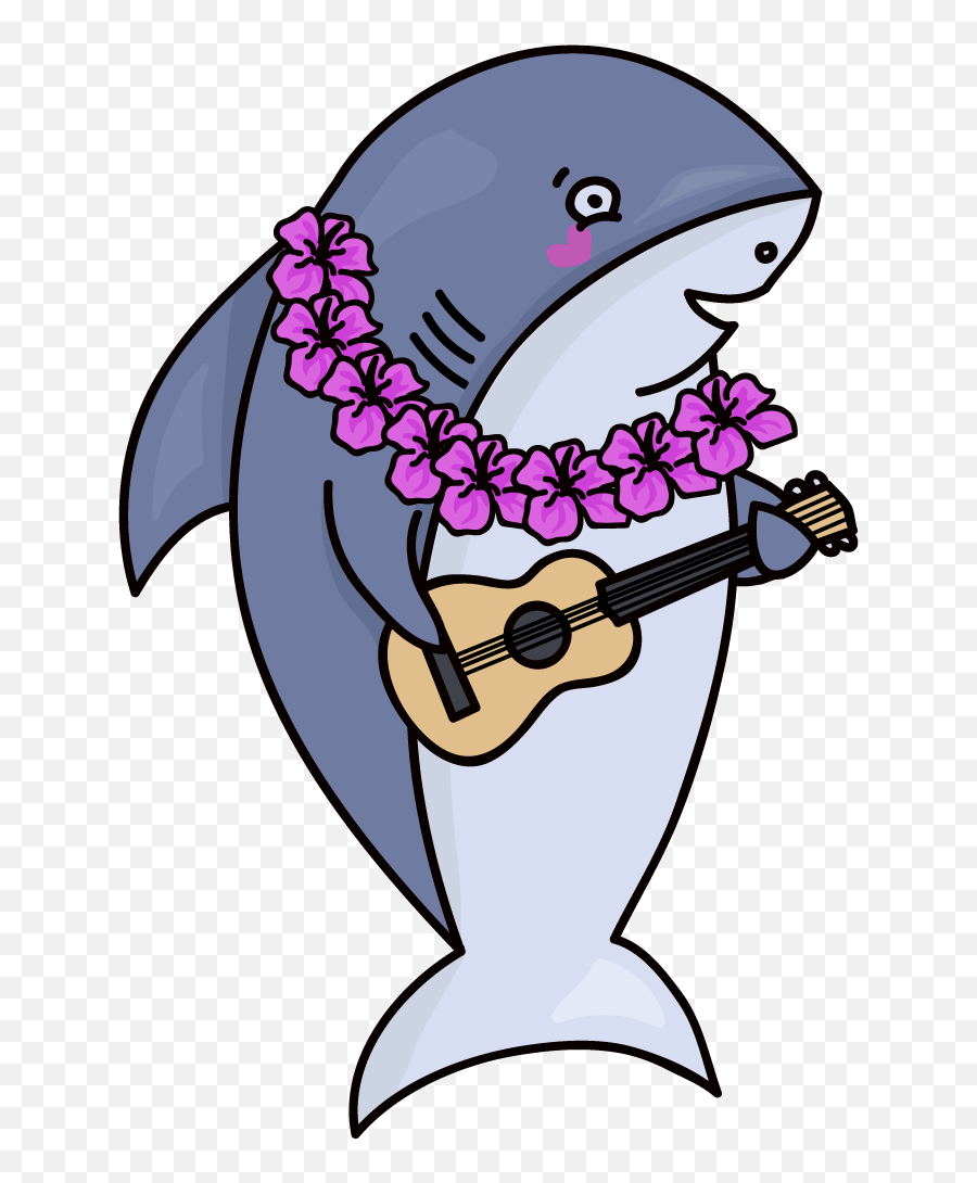 Ukashark - Emoji Play To Ukulele,Shark Emoji