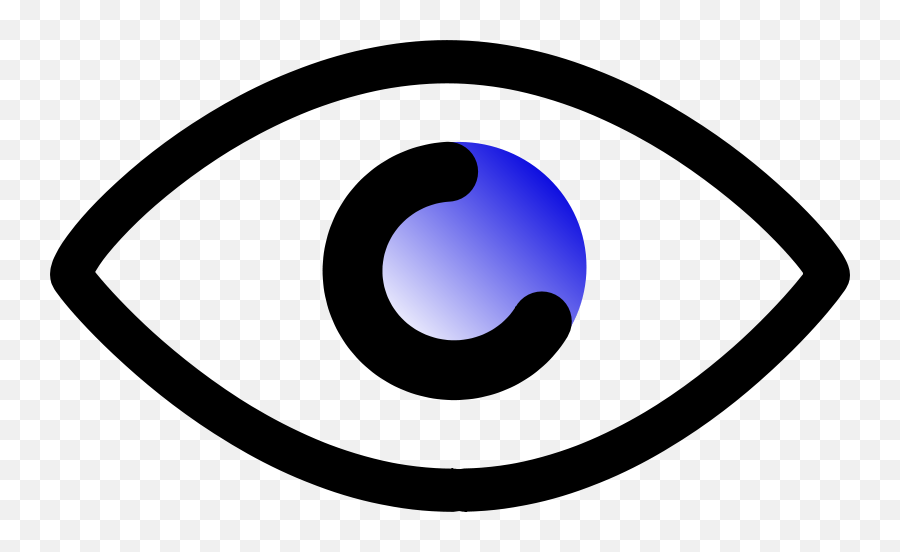 Brown Eyes Clipart Free Clipart Images - Cartoon Eye Drawing Outline Emoji,Brown Eye Emoji