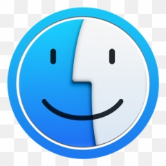 Finder Icon 1024x1024px Ico Png Icns - Free Download Finder Icon Png Circle Emoji,Rambo Emoticon