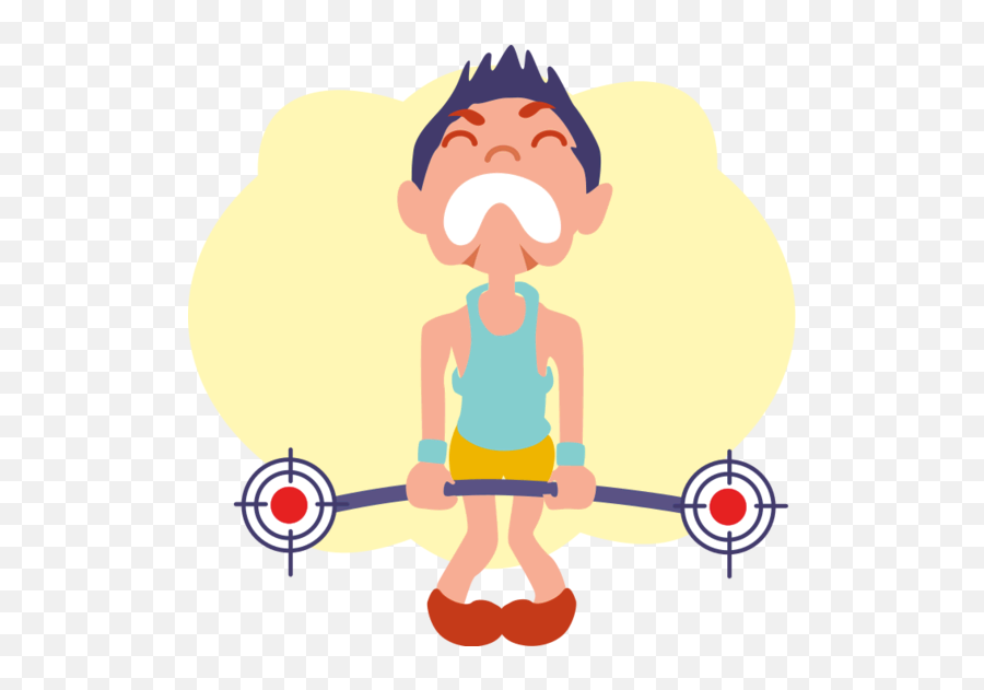 Year - Barbell Emoji,Deadlift With Your Emotions
