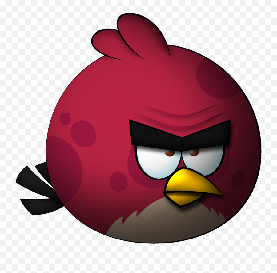 Terence - Angry Birds Comics Terence Emoji,Red Bird Emotion Angry Bird