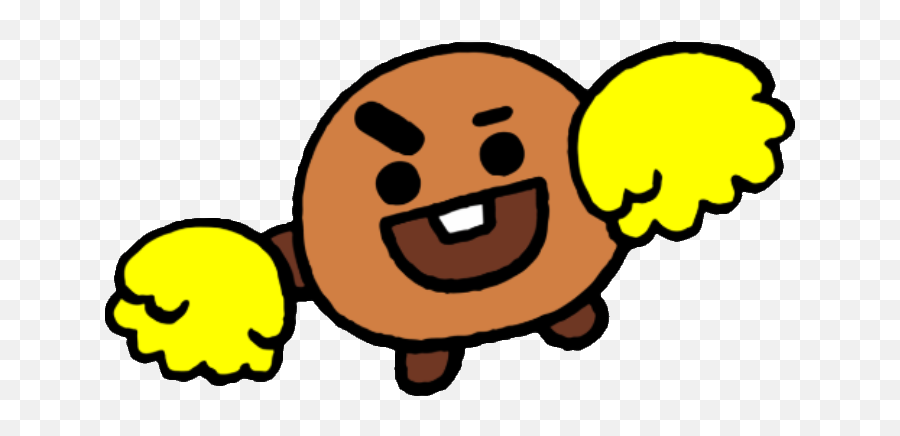 Discover Trending - Bt21 Shooky Png Transparent Emoji,Cheerlead Emoticons