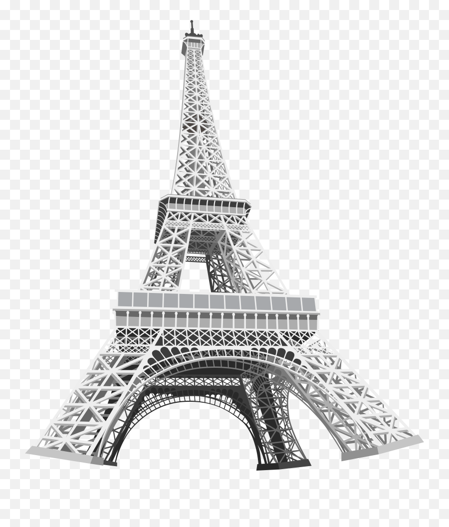 Eiffel Tower Clip Art Black And White Emoji,Is There An Eiffel Tower Emoji