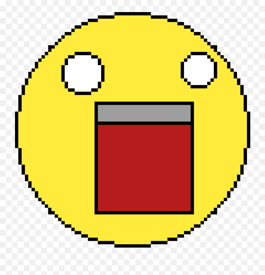 Pixilart - Scared Emoji By Giantdoughnout Happy,Scared Emojis Png