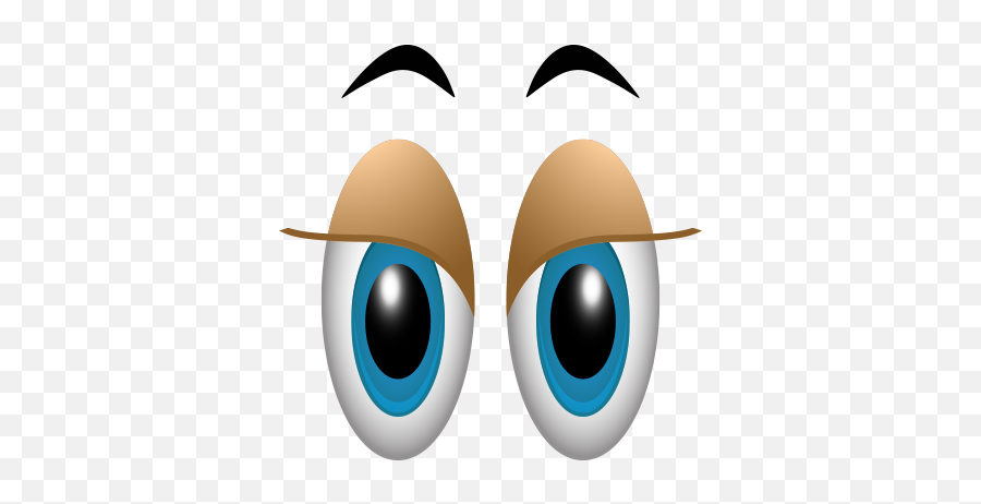 Sticky Eyes Emoji,Blockhead Emoticon
