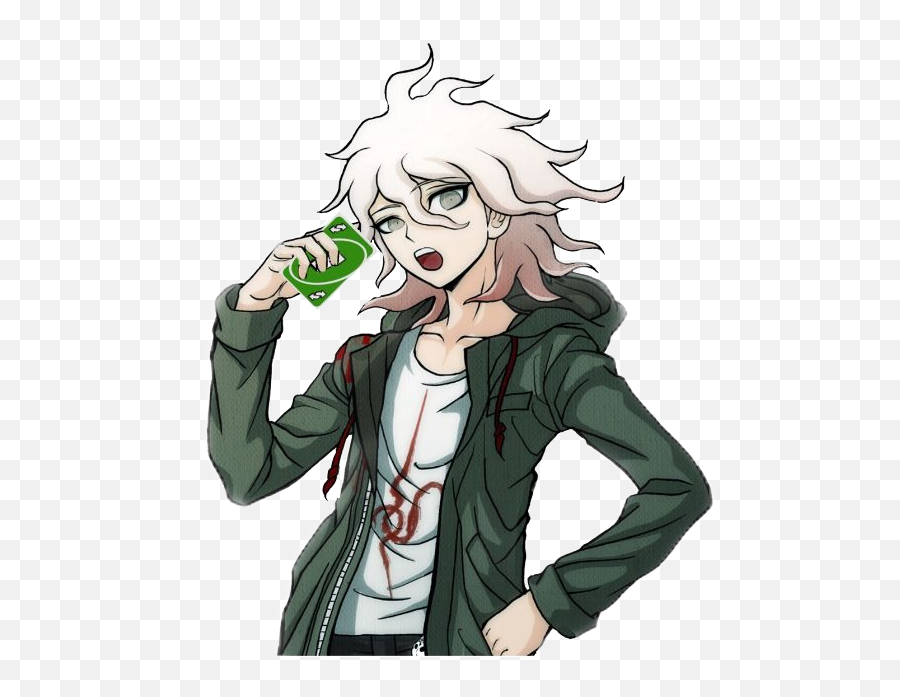 Nagito Komaeda Nou Uno Sticker - Nagito Komaeda Emoji,Nagito Komaeda Emojis