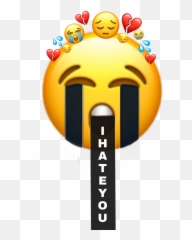 Iphonemoji Iphone Emoji Sticker - Happy,Cross Emojis For Iphone