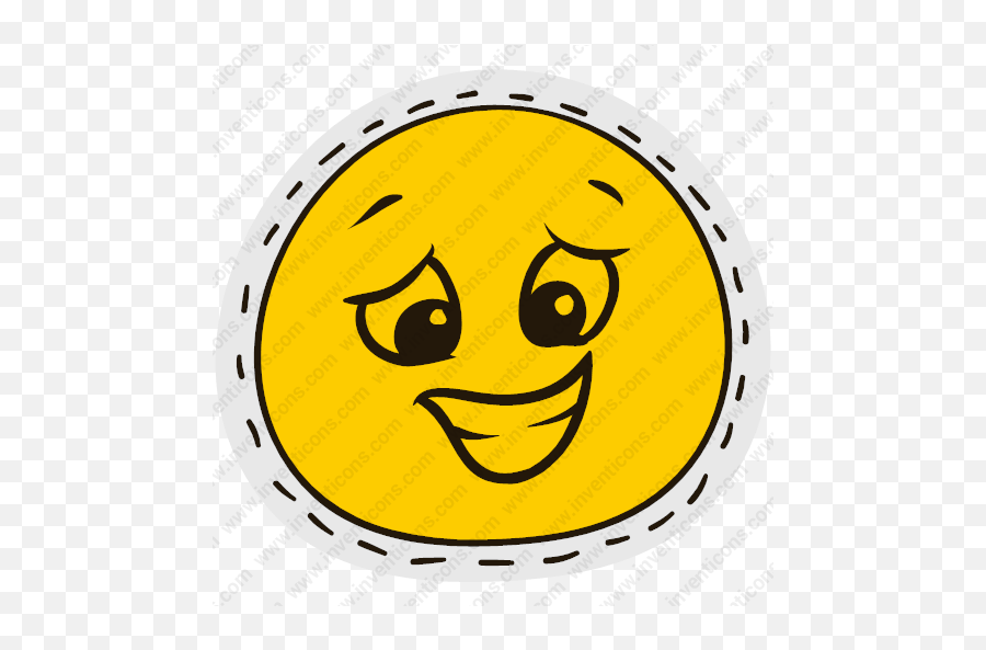 Download Nervous Vector Icon Inventicons - Happy Emoji,Nervous Emoji