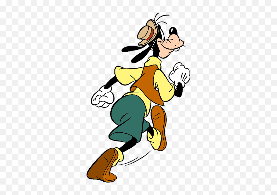 Disney Characters Goofy - Mickey Mouse Walking Away Emoji,Banana Peel Fall Gif Emoticon