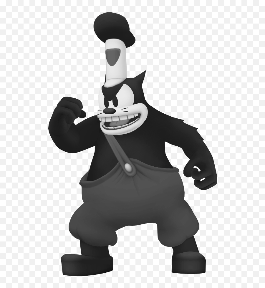 Captain Pete - Kingdom Hearts Steamboat Willie Pete Emoji,I Cant Get Goofys Hat In Emoji Blitz