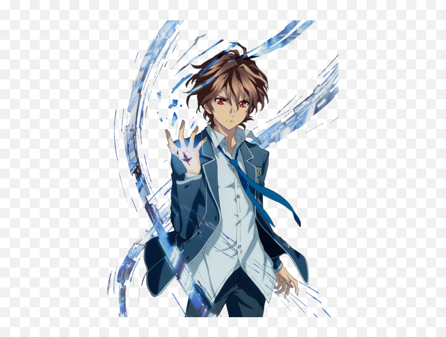 Shuu Ouma - Guilty Crown Ouma Shu Emoji,Anime Hair Cowlicks Emotion