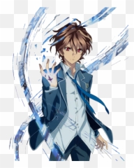 Shuu Ouma - Guilty Crown Ouma Shu Emoji,Anime Hair Cowlicks Emotion