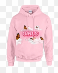 Girls Hoodie Pink Sticker - Hoodie Emoji,Emoji Hoodie For Girls