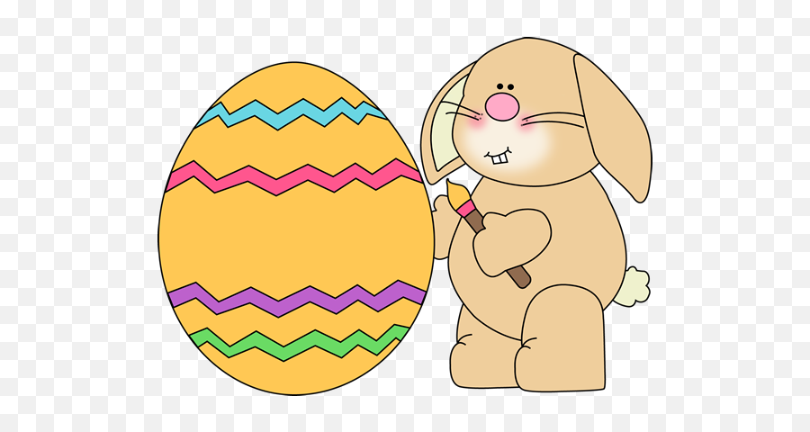 Free Easter Bunny Graphics Download Free Easter Bunny - Paint Easter Eggs Clipart Emoji,Bunny Holding Cake Emoticon